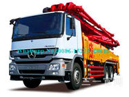 Yüksek Maliyetli 30m SANY yeni kamyon 120m³ / h Çıkışlı beton pompası satışı SYM5190THBDZ monte