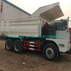 Sinotruck HOWO madencilik damperli kamyon 30 ton / 50 ton / 70 ton 6 * 4 420HP damperli kamyon ZZ5707S3840AJ