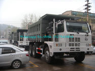 Sinotruck HOWO madencilik damperli kamyon 70tons 6 * 4 371HP kapalı yol damperli kamyon ZZ5707S3840AJ