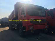 Yeni SINOTRUCK HOWO 30 T 290hp 6x6 10 wheeler tüm tekerlek Için Sürücü kapalı yol Madencilik Damperli Kamyon DR CONGO Kaba Arazi Yol