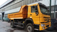 HOWO 4X2 Sürücü 336 hp 10 tekerlekler morden taşıma için euro 2 standart damperli kamyon