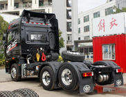 295 / 80R22.5 Lastikler ve 115km / s Maksimum Hız ile Siyah Renkli Traktör Treyler Kamyon