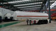 35 Ton 42m³ Paslanmaz Çelik Jet Ham Petrol Tankeri / Yakıt Deposu Römorku
