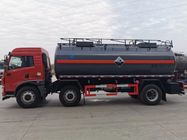 FAW 10 Tekerlekler CA1250PK2L5T3BE5A80 Şasi ile Tehlikeli Kimyasal Tanker Kamyon