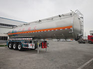 Yağ Sıvı Depolama Tankeri Yarı Römork 30-50CBM 40-50 ton Karbon Çelik Malzeme