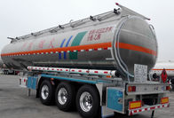 Yağ Sıvı Depolama Tankeri Yarı Römork 30-50CBM 40-50 ton Karbon Çelik Malzeme