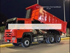 Kullanılmış-HOWO 6X4 Dump Truck 371, 375 336 HP 10 Tekerlekli 30 Tonluk Tipper Truck Düşük Fiyat