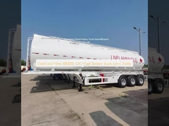 Kullanılmış ve Yeni 48000L Yağ / Yakıt Tanker Tır Dorse