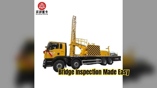 HOWO Köprü Muayene Aracı Köprü Altında Erişim