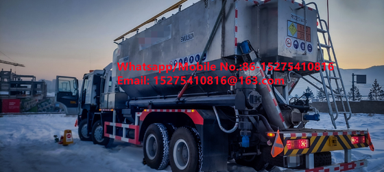 Yüksek verimli şarj kapasitesi 15/20/25 Ton Ağır Amonyum petrol patlayıcı Toplu Kamyon MMU MEMU Moğolistan için DR KONGO PERU Gana Madencilik patlama