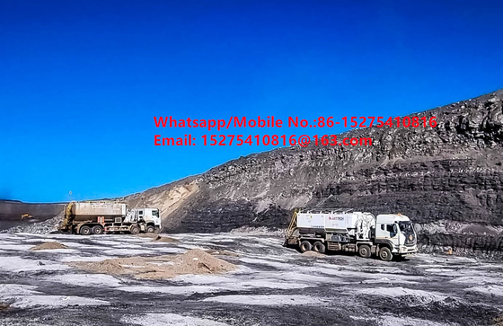 İyi değer Güvenlik Güvenilirlik Yürüme tabanı Toplu Kamyonlar 15/20/25Ton Ağır Amonyum Petrol Patlayıcı Emülsiyon ANFO Kamyon MMU MEMU Moğolistan için DR KONGO PERU Gana Madencilik Patlama BCLH/BCRH/BCZH