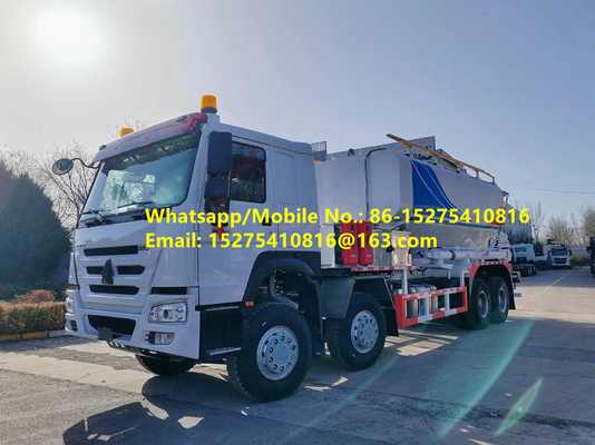 Özel İyi kalite HOWO 15/20/25T BCLH-15 Yerel karışık granüler amonyum patlayıcı ANFO Kamyon emülsiyon mobil patlayıcı Üretim Birimi