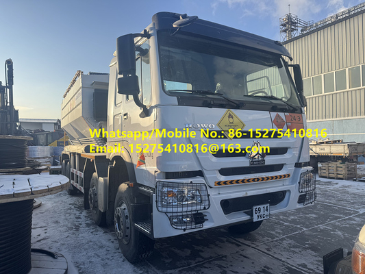 Yüksek Doldurma Verimliliği HOWO 15/20/25T BCLH-20 Yerel karışık granüler amonyum patlayıcı ANFO Kamyon emülsiyon mobil patlayıcı Üretim Birimi