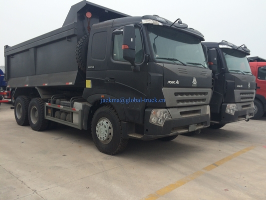 Sinotruck HOWO 6X4 336-430HP Kullanılmış Çöp Kamyonu Tipper HOWO 6X4 Çöp Kamyonu
