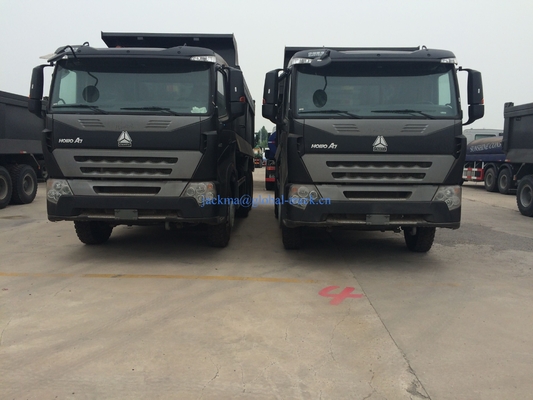 Sinotruck HOWO 6X4 336-430HP Kullanılmış Çöp Kamyonu Tipper HOWO 6X4 Çöp Kamyonu