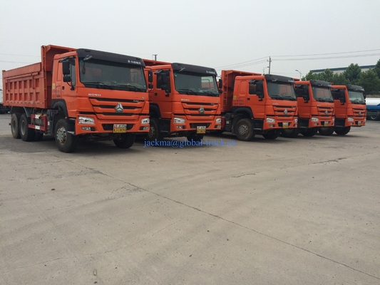 6X4 380HP 400HP 10 tekerlekli 40 tonluk Sinotruk HOWO Tipper Dumper Dump Truck