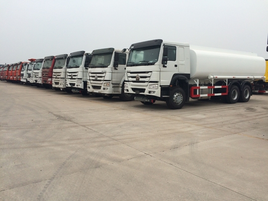 HOWO 6x4 Yeni 25000L Kapasiteli Benzin Bowser Yakıt Tankı Kamyon Petrol Taşıma Tanker Kamyon