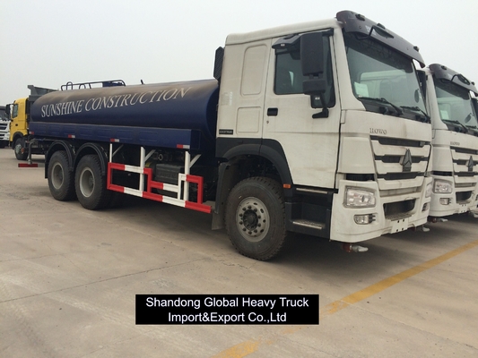 Sinotruk HOWO 4X2 6X4 6 Tekerlekli 10 Tekerlekli 5000 Litre 10000 Litre 20000 Litre Serptikli Su Bowser Kamyon Su Kamyon Tanker Kamyon