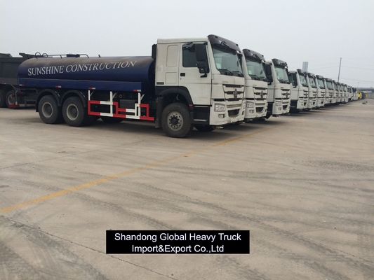 Sinotruk HOWO 4X2 6X4 6 Tekerlekli 10 Tekerlekli 5000 Litre 10000 Litre 20000 Litre Serptikli Su Bowser Kamyon Su Kamyon Tanker Kamyon
