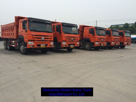 Ağır Güçlü 6x4 Dizel Kargo Kamyonu 40T Yük Kapasitesi ABS Fren Sistemi