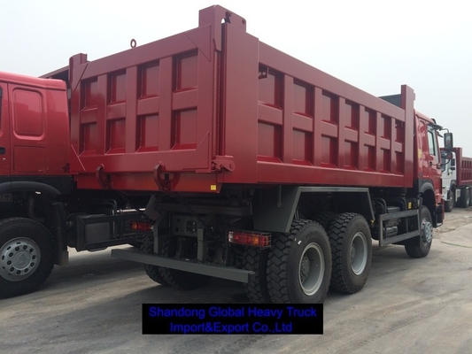 SINOTRUK HOWO 6x4 Kullanılmış 10 Tekerlekli Ağır Güçlü Çöp Kamyonu