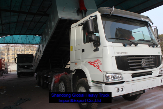 Sinotruck 40-60 ton HOWO 8X4 371HP 375HP 380HP Dizel Kamyon Çöp Kamyonu