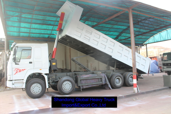 Sinotruck 40-60 ton HOWO 8X4 371HP 375HP 380HP Dizel Kamyon Çöp Kamyonu