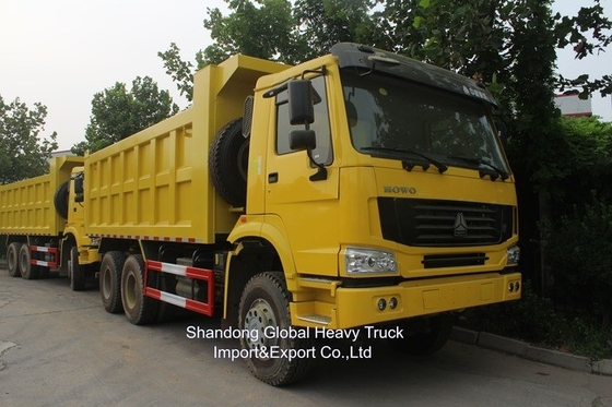 Sinotruk HOWO 6X4/8X4 30Ton 10 Tekerlekli 371HP 380HP 400HP Tipper Truck
