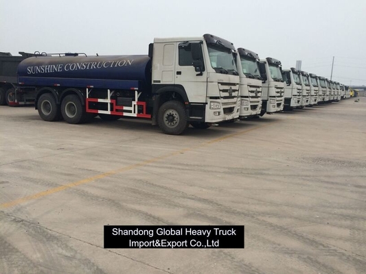 HOWO Su Teslimi Kamyon Su Kargo Tanker Kamyon Yakıt Kamyon Tanker