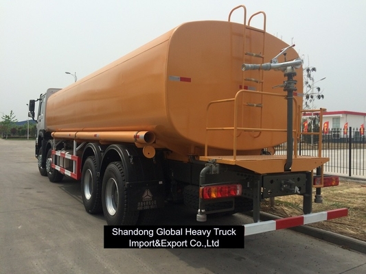 HOWO Su Teslimi Kamyon Su Kargo Tanker Kamyon Yakıt Kamyon Tanker