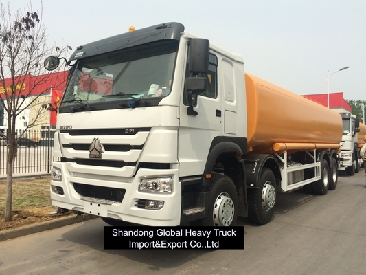 HOWO Su Teslimi Kamyon Su Kargo Tanker Kamyon Yakıt Kamyon Tanker