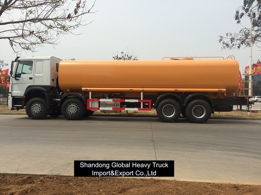 HOWO Su Teslimi Kamyon Su Kargo Tanker Kamyon Yakıt Kamyon Tanker