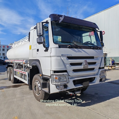 Yeni ve kullanılmış Sinotruck HOWO Petrol/Yakıt/Su 371HP 6*4 Bowser Tanker Truck