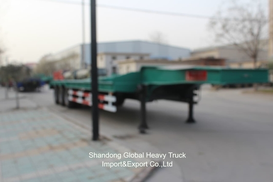 20FT/40FT/45FT 2/3/4 Axles Konteyner / Kargo Flatbed / Platform / Flat Deck Semi Truck Trailer