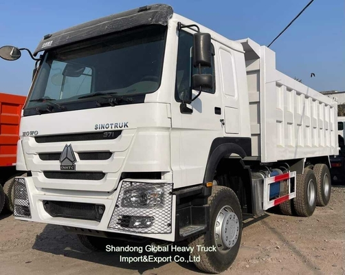 Sol Sağ El Sürüş Sinotruck 15 25 35 Ton HOWO 371HP 375HP 400HP 6X4 8X4 Kullanılmış