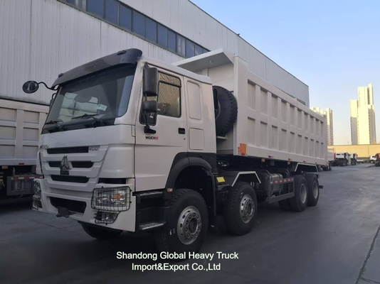 Sinotruk HOWO 371HP-380HP 25t-100t Ağır Güçlü Kullanılmış Nakliye Teslim Kamyonu Elektrikli 12 Tekerlekli