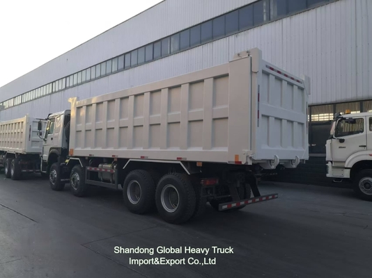 Sinotruk HOWO 371HP-380HP 25t-100t Ağır Güçlü Kullanılmış Nakliye Teslim Kamyonu Elektrikli 12 Tekerlekli