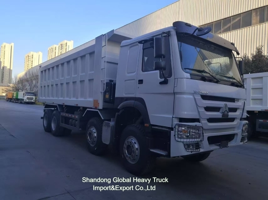 Sinotruk HOWO 371HP-380HP 25t-100t Ağır Güçlü Kullanılmış Nakliye Teslim Kamyonu Elektrikli 12 Tekerlekli