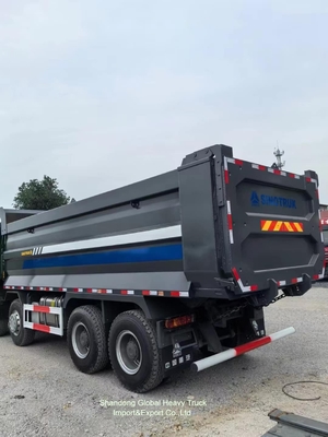 Sinotruk 10 Tekerlekli HOWO A7 T7 V7 Euro 4 Çöp Kamyonu Etiyopya Kamyonu