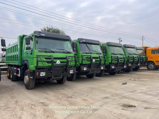 6X4 380HP 400HP 10 tekerlekli 40 tonluk Sinotruk HOWO Tipper Dumper Dump Truck