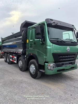 Sinotruk HOWO 371HP-380HP 25t-100t Ağır Güçlü Kullanılmış Nakliye Teslim Kamyonu Elektrikli 12 Tekerlekli