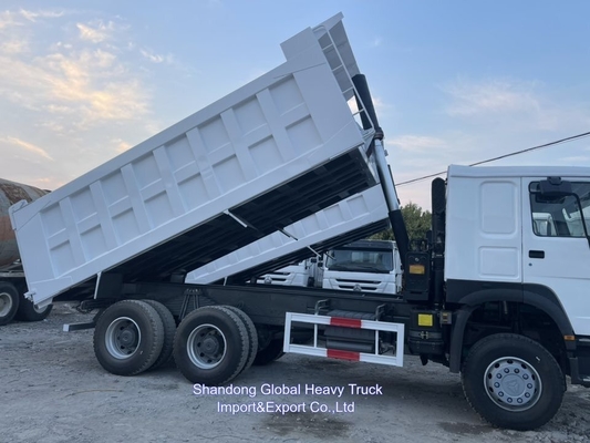 Sinotruk 10 Tekerlekli HOWO A7 T7 V7 Euro 4 Çöp Kamyonu Etiyopya Kamyonu