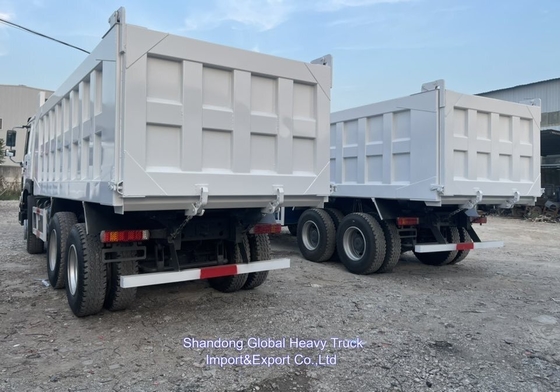 Sinotruk 10 Tekerlekli HOWO A7 T7 V7 Euro 4 Çöp Kamyonu Etiyopya Kamyonu