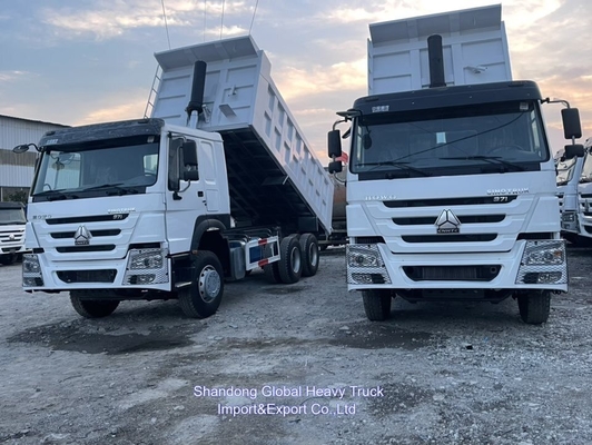 Howo Triper Kargo Kamyonları 6X4 2024 Çöp Kamyonu 10 Tekerlek 40t Kamyon