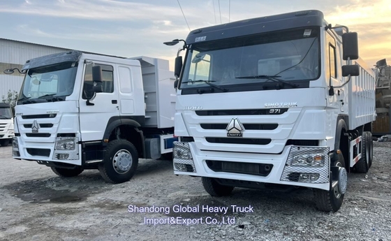 Howo Triper Kargo Kamyonları 6X4 2024 Çöp Kamyonu 10 Tekerlek 40t Kamyon