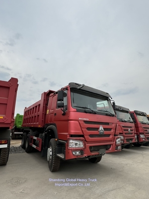 Howo Triper Kargo Kamyonları 6X4 2024 Çöp Kamyonu 10 Tekerlek 40t Kamyon