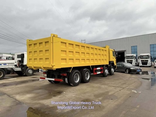 Sinotruck Howo 50 tonluk Çöp Kamyonları 8x4 375hp Euro2 Ağır Görevli Yeni ve Kullanılmış Çöp Çöp Kamyonları