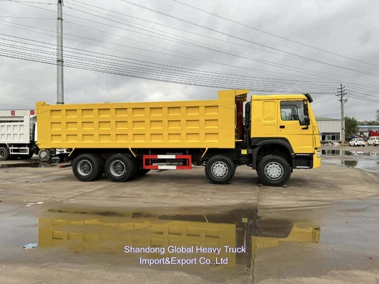 Sinotruck HOWO 25t-100t 8*4 Dizel Kullanılmış Nakliye Taşıma Kamyonu 12 Tekerlekli Kamyon
