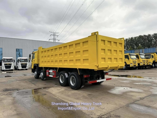 Sinotruck HOWO 25t-100t 8*4 Dizel Kullanılmış Nakliye Taşıma Kamyonu 12 Tekerlekli Kamyon