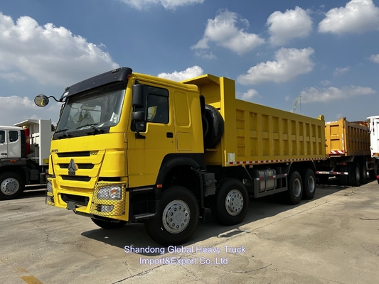 Sinotruck HOWO 25t-100t 8*4 Dizel Kullanılmış Nakliye Taşıma Kamyonu 12 Tekerlekli Kamyon